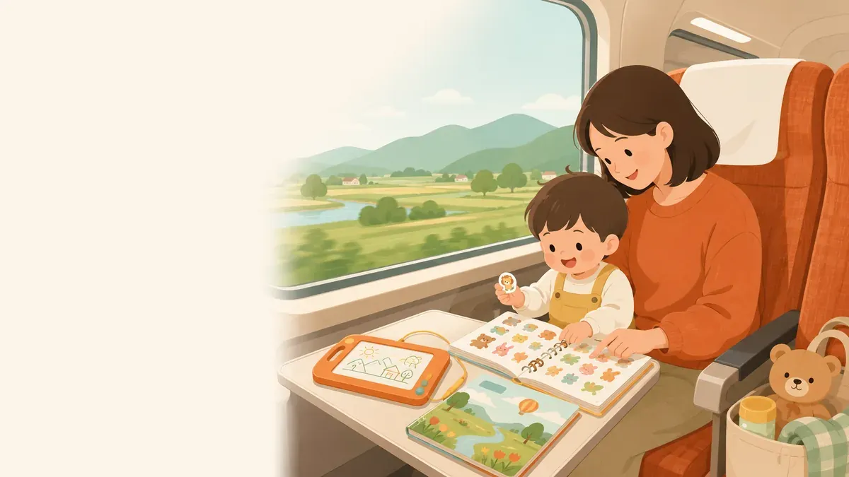 子連れ新幹線の暇つぶしグッズ｜年齢別の選び方と音なし対策【2026】